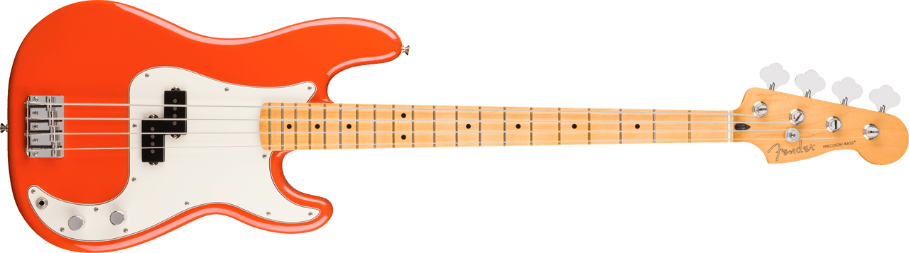 Fender Player II Precision Bass Maple Fingerboard, Rallye Orange | Musician Madness