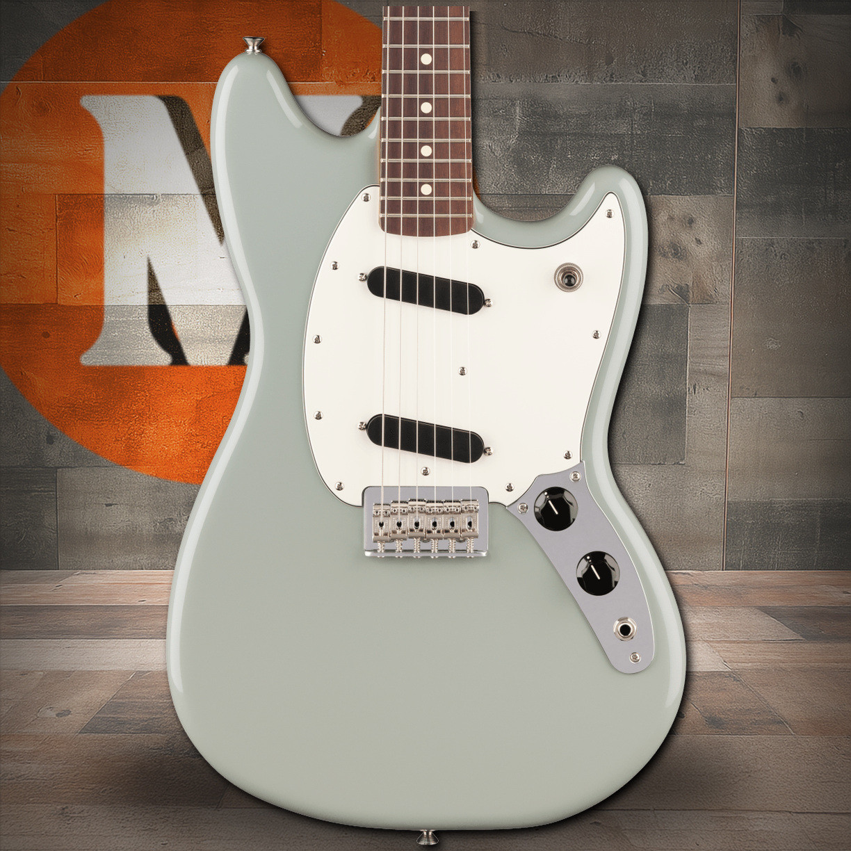Fender Player II Mustang Rosewood Fingerboard, Cactus Gray | Musician Madness