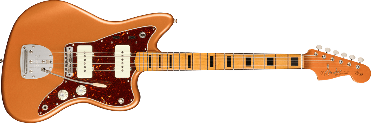 Fender Troy Van Leeuwen Jazzmaster Bound Maple Fingerboard, Copper Age | Musician Madness