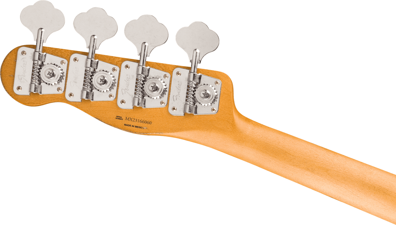 Fender Mike Dirnt Road Worn Precision Bass Rosewood Fingerboard, White Blonde | Musician Madness