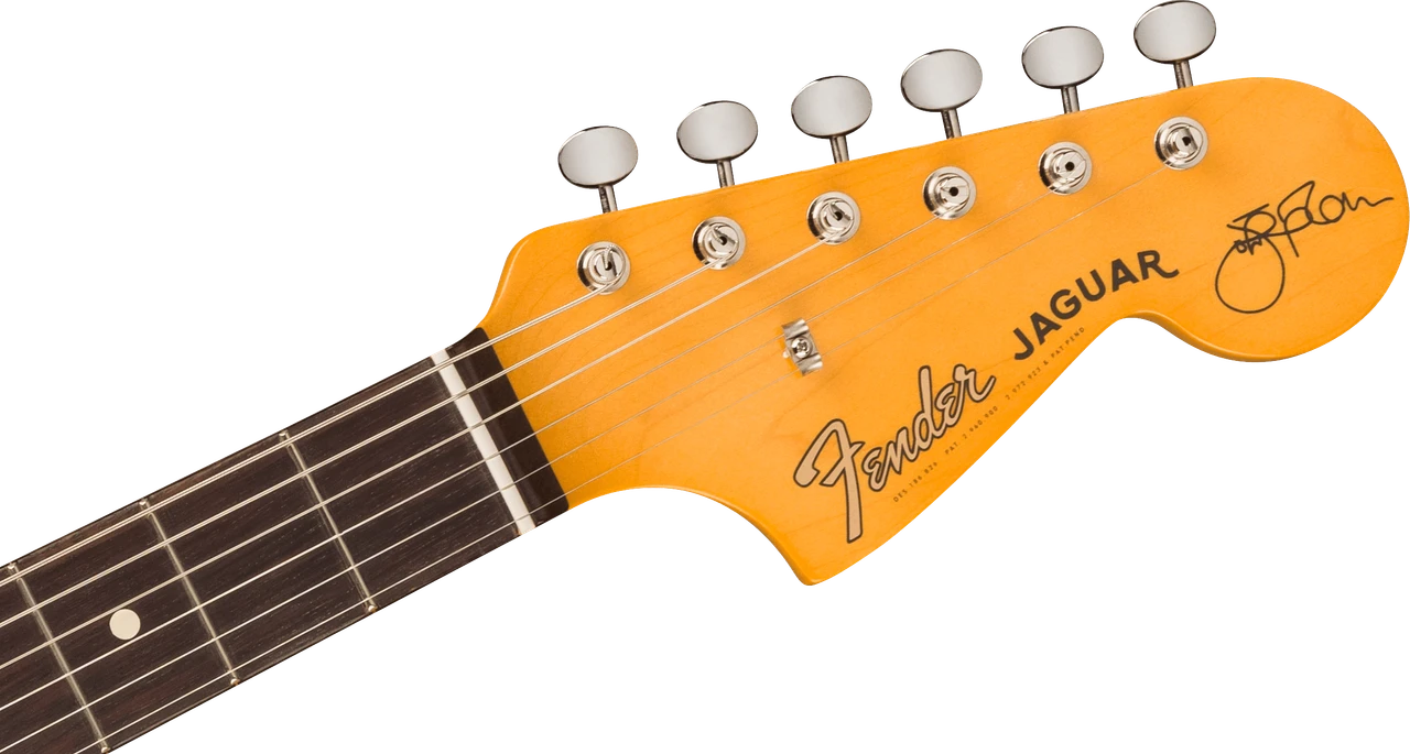 Fender Johnny Marr Jaguar Rosewood Fingerboard, Olympic White | Musician Madness