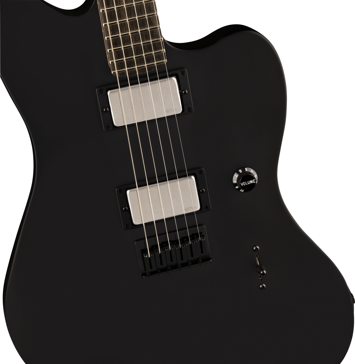 Fender Jim Root Jazzmaster Ebony Fingerboard, Flat Black | Musician Madness