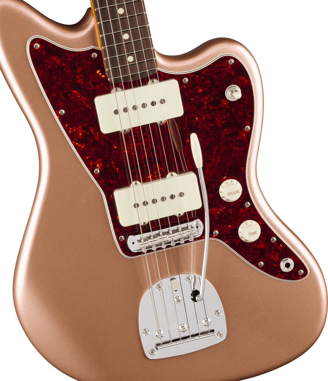 Fender American Professional Classic Jazzmaster Rosewood Fingerboard, Faded Firemist Gold | Musician Madness