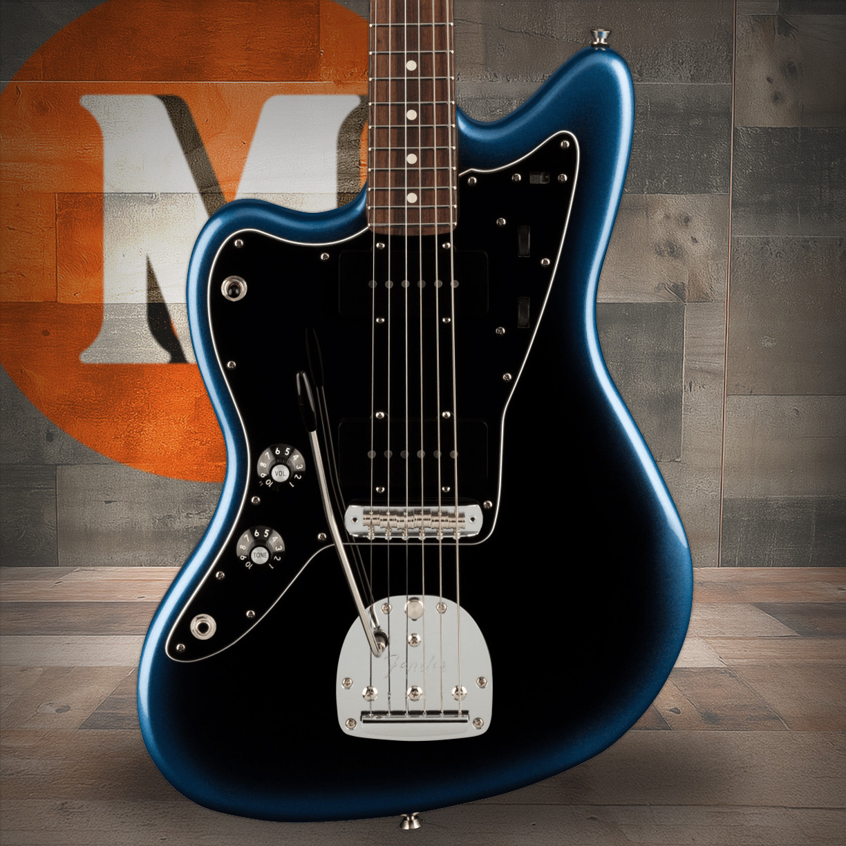 Fender American Professional II Jazzmaster Left-Hand, Rosewood Fingerboard, Dark Night | Musician Madness