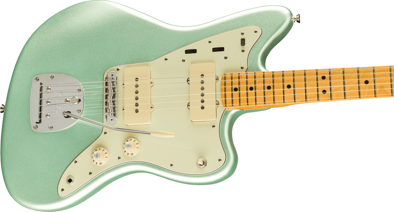 Fender American Professional II Jazzmaster Maple Fingerboard, Mystic Surf Green | Musician Madness