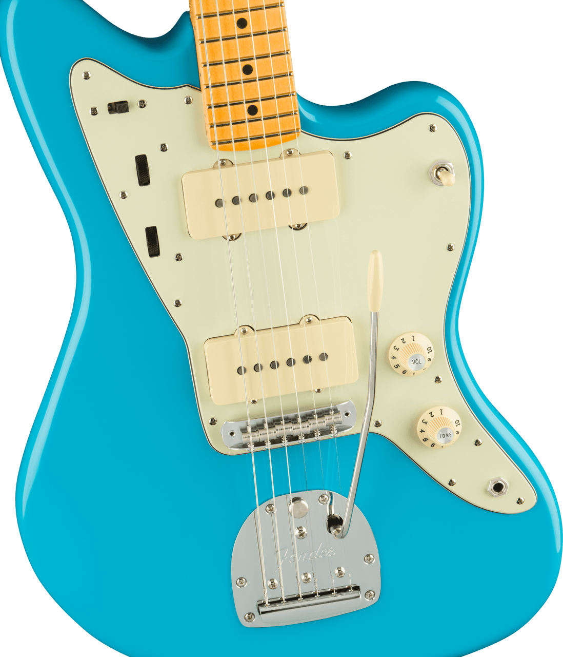 Fender American Professional II Jazzmaster Maple Fingerboard, Miami Blue | Musician Madness