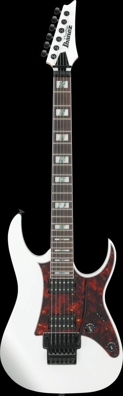 Ibanez RG Prestige 6 String Electric Guitar w/Case - White Flat (RG653DXWHF) | Musician Madness