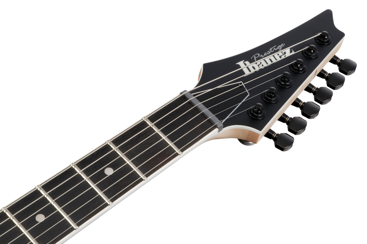 Ibanez RG Prestige 6 String Electric Guitar w/Case - Weathered Black (RGR662AHBFWK) | Musician Madness