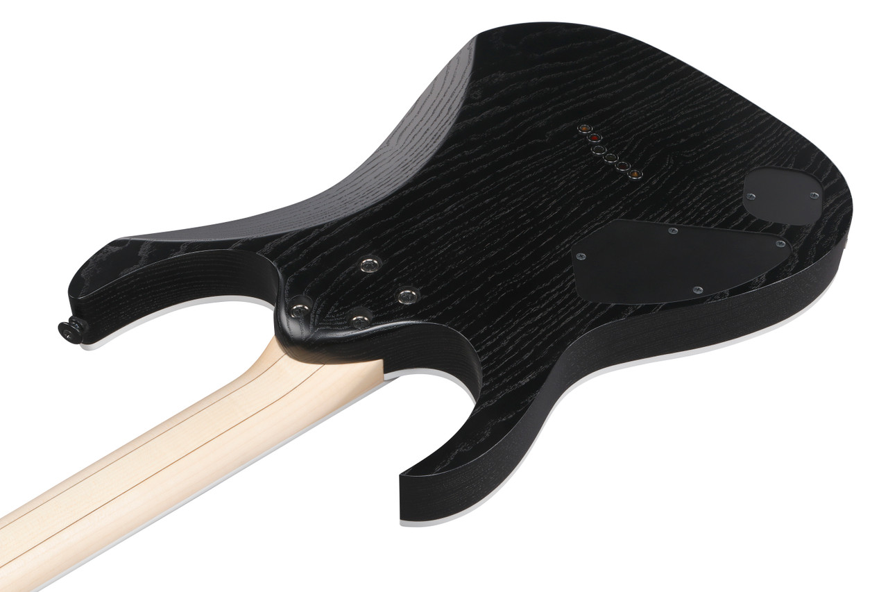 Ibanez RG Prestige 6 String Electric Guitar w/Case - Weathered Black (RGR662AHBFWK) | Musician Madness