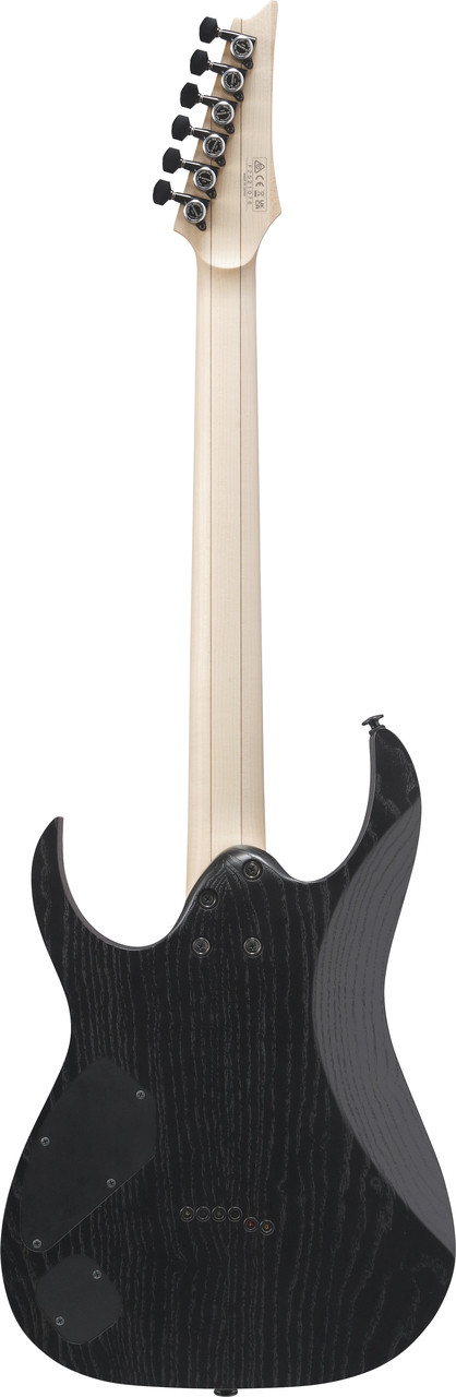 Ibanez RG Prestige 6 String Electric Guitar w/Case - Weathered Black (RGR662AHBFWK) | Musician Madness