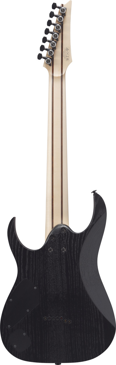 Ibanez RG Prestige 7 String Electric Guitar w/Case - Weathered Black (RGR762AHBFWK) | Musician Madness
