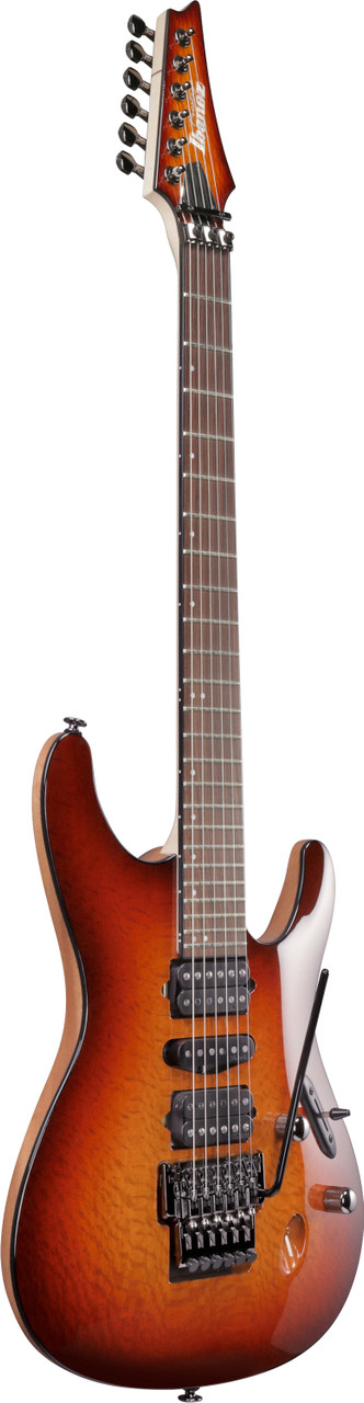 Ibanez S Prestige 6 String Electric Guitar w/Case - Sunset BUrst (S6670SKSTB) | Musician Madness