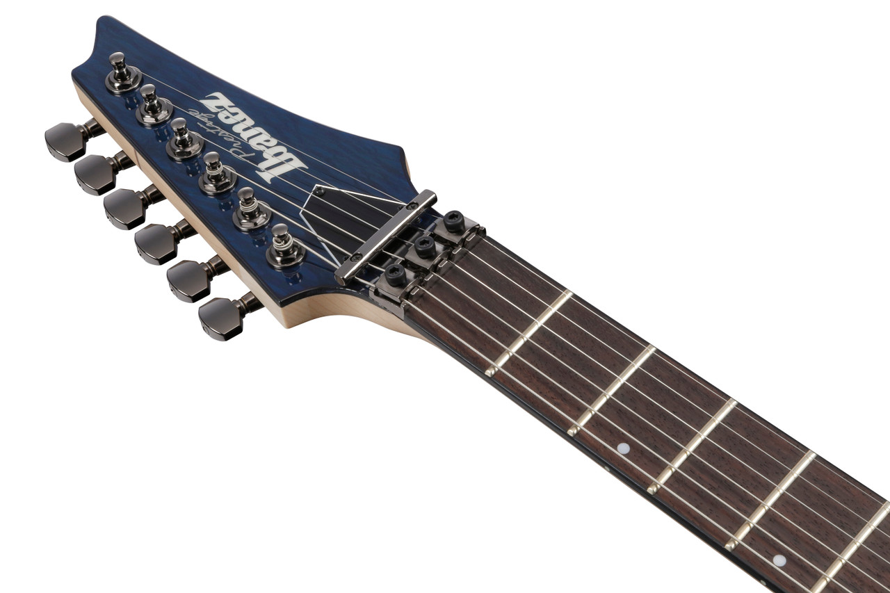 Ibanez S Prestige 6 String Electric Guitar w/Case - Dark Ultramarine Blue (S6670SKDUB) | Musician Madness