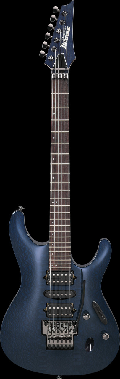 Ibanez S Prestige 6 String Electric Guitar w/Case - Dark Ultramarine Blue (S6670SKDUB) | Musician Madness