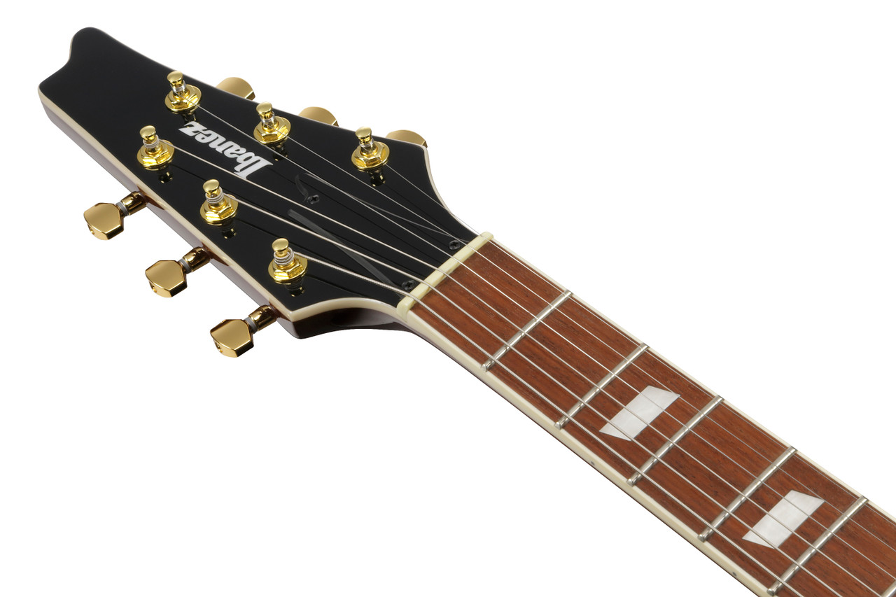 Ibanez Iceman 6 String Electric Guitar w/Bag - Transparent Blue Gradation (IC420FMTBG) | Musician Madness