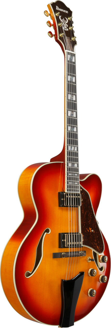Ibanez AF Artstar 6 String Electric Guitar w/Case - Aged Whiskey Burst (AF115AWB) | Musician Madness