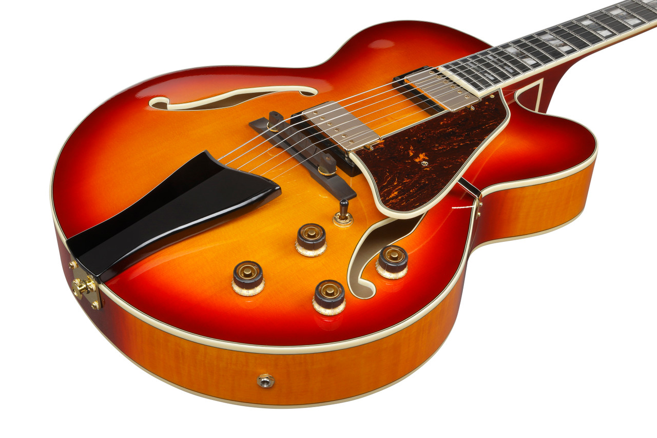 Ibanez AF Artstar 6 String Electric Guitar w/Case - Aged Whiskey Burst (AF115AWB) | Musician Madness