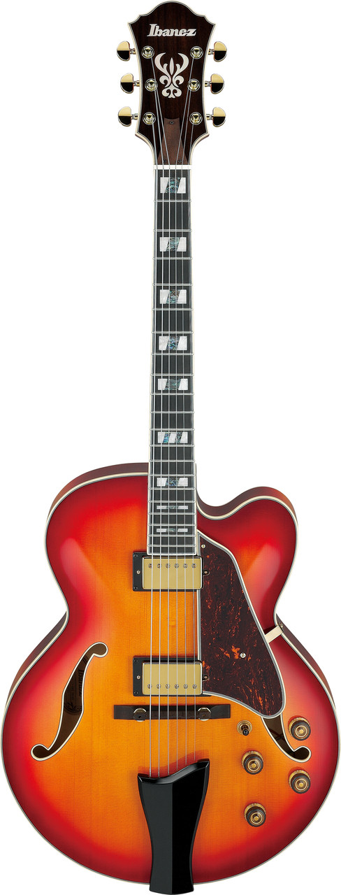 Ibanez AF Artstar 6 String Electric Guitar w/Case - Aged Whiskey Burst (AF115AWB) | Musician Madness