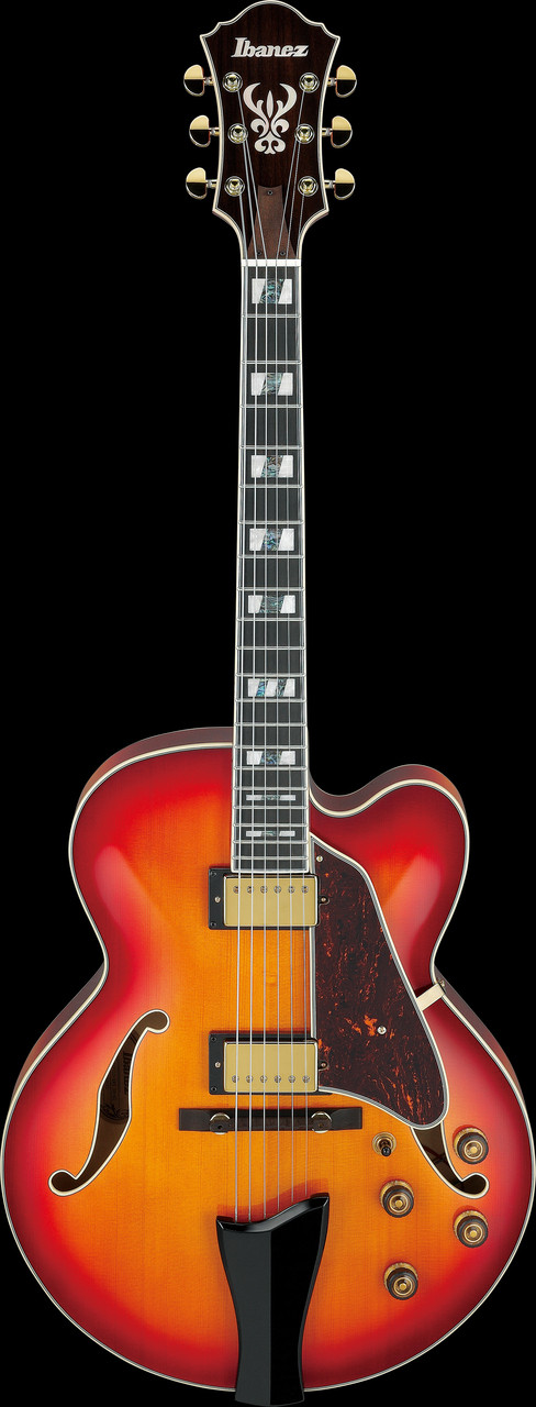 Ibanez AF Artstar 6 String Electric Guitar w/Case - Aged Whiskey Burst (AF115AWB) | Musician Madness