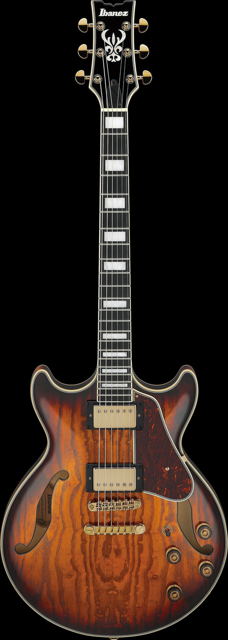 Ibanez AM Artcore Expressionist 6 String Electric Guitar - Vintage Violin High Gloss (AM93QAVVH) | Musician Madness
