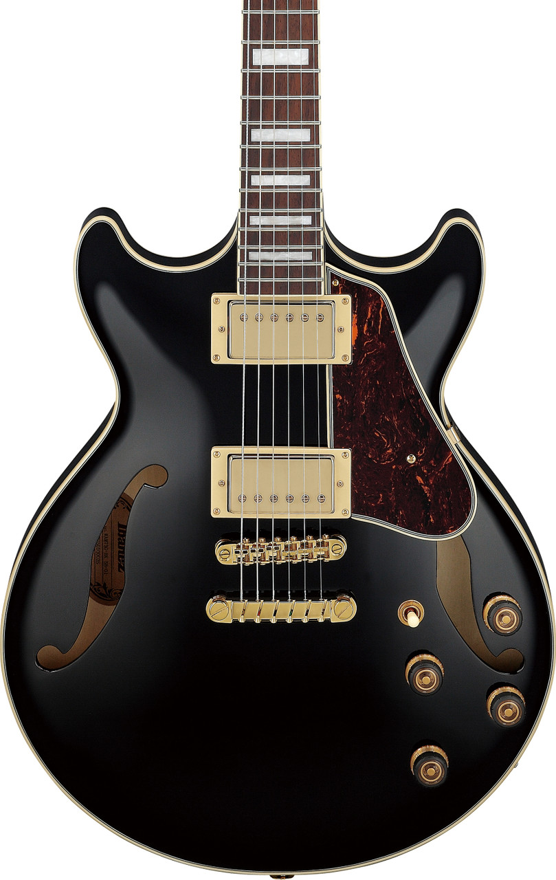 Ibanez AM Artcore 6 String Electric Guitar  - Black (AM73GBK) | Musician Madness