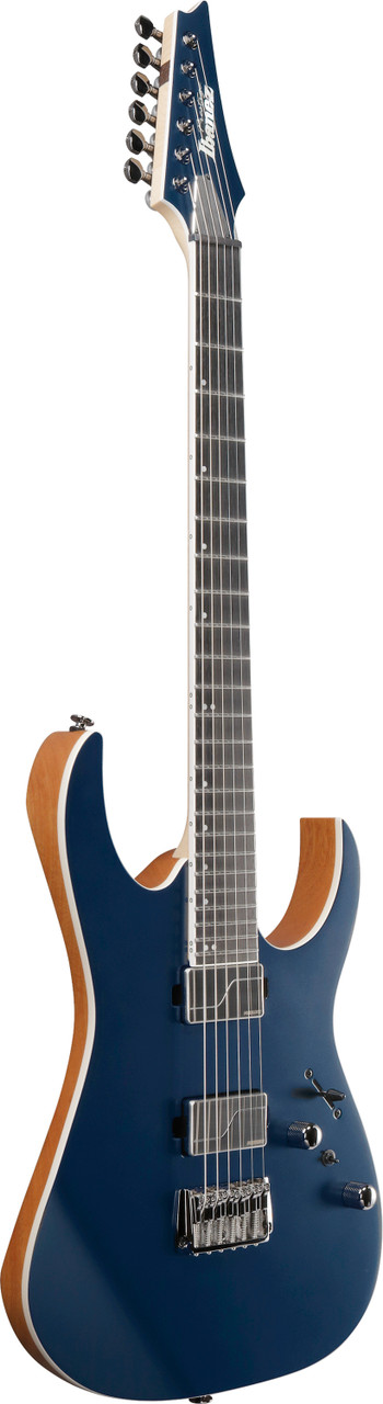 Ibanez RG Prestige 6 String Electric Guitar w/Case - Dark Tide Blue Flat (RG5121RDBF) | Musician Madness