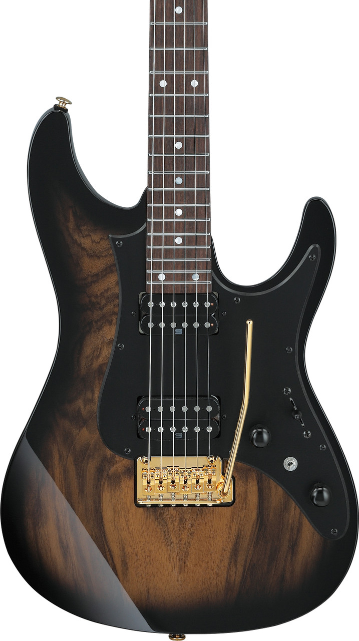 Ibanez AZ Premium 6 String Electric Guitar w/ Bag - Natural Gray Burst (AZ41P1EWNGT) | Musician Madness