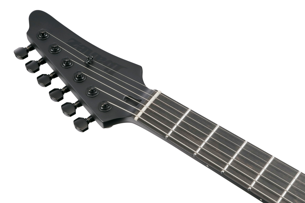 Ibanez AZ Iron Label 6 String Electric Guitar - Black Flat (AZ41B1BKF) | Musician Madness