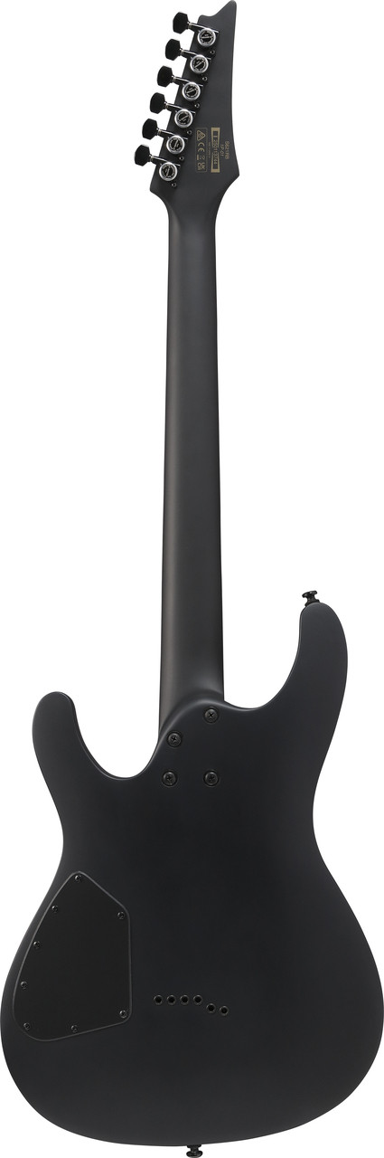 Ibanez S Iron Label 6 String Electric Guitar - Black Flat (S721RBBKF) | Musician Madness
