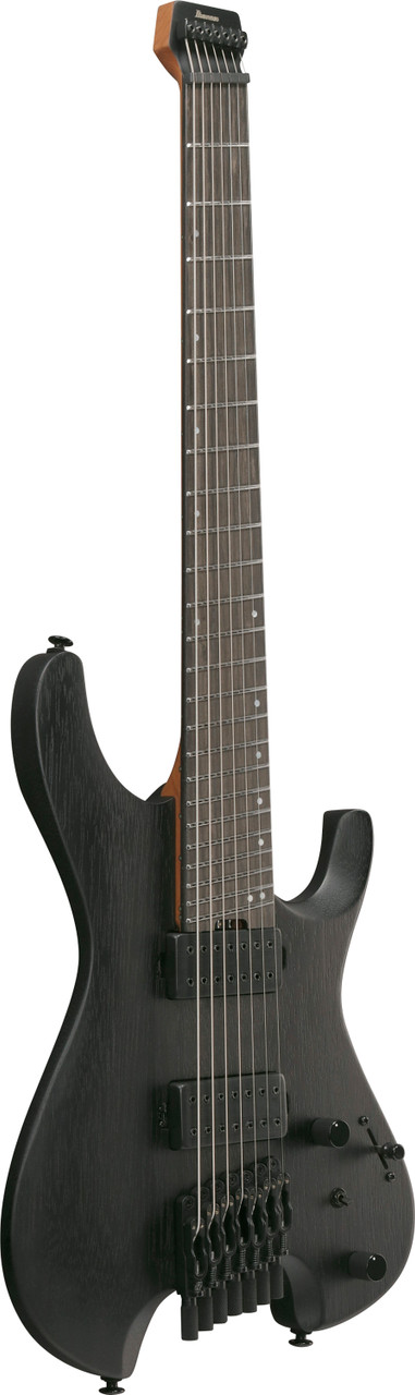 Ibanez Q Standard 7 String Electric Guitar w/ Bag - Weathered Black (QX527BWK) | Musician Madness