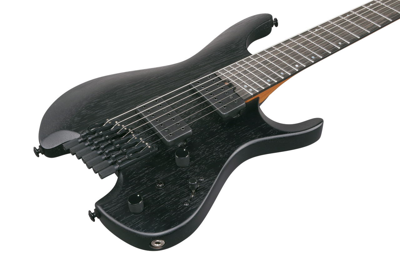 Ibanez Q Standard 7 String Electric Guitar w/ Bag - Weathered Black (QX527BWK) | Musician Madness