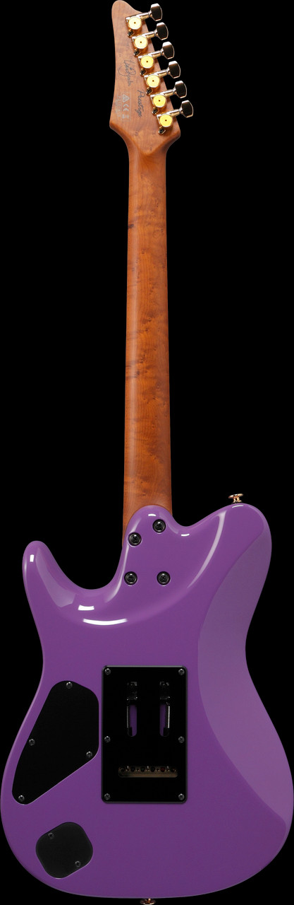Ibanez Lari Basilio Signature 6 String Electric Guitar w/Case - Violet (LB1VL) | Musician Madness