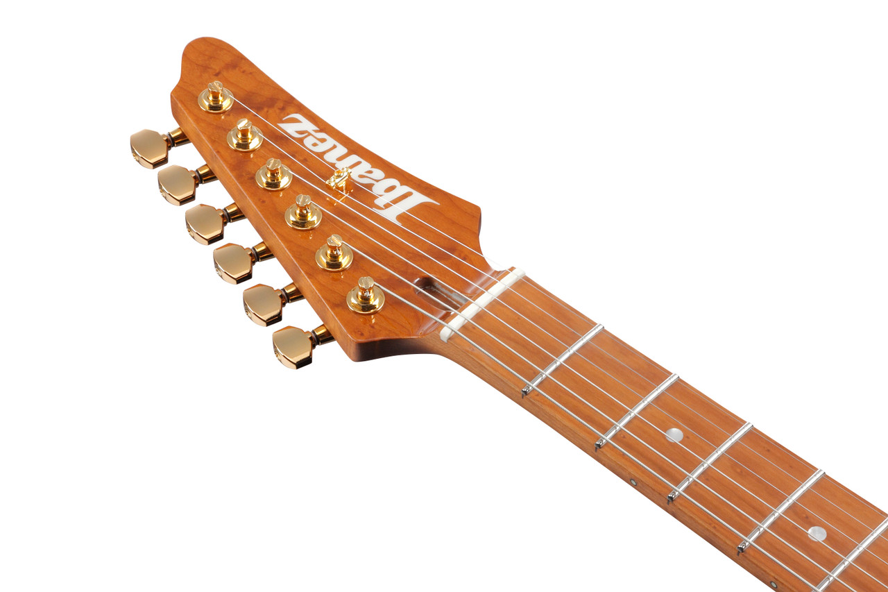 Ibanez Lari Basilio Signature 6 String Electric Guitar w/Case - Violet (LB1VL) | Musician Madness