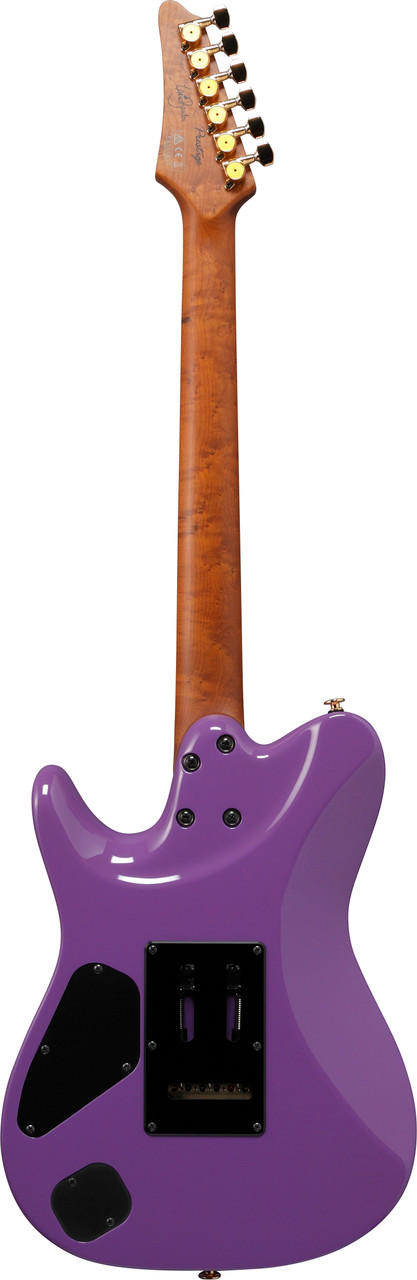 Ibanez Lari Basilio Signature 6 String Electric Guitar w/Case - Violet (LB1VL) | Musician Madness
