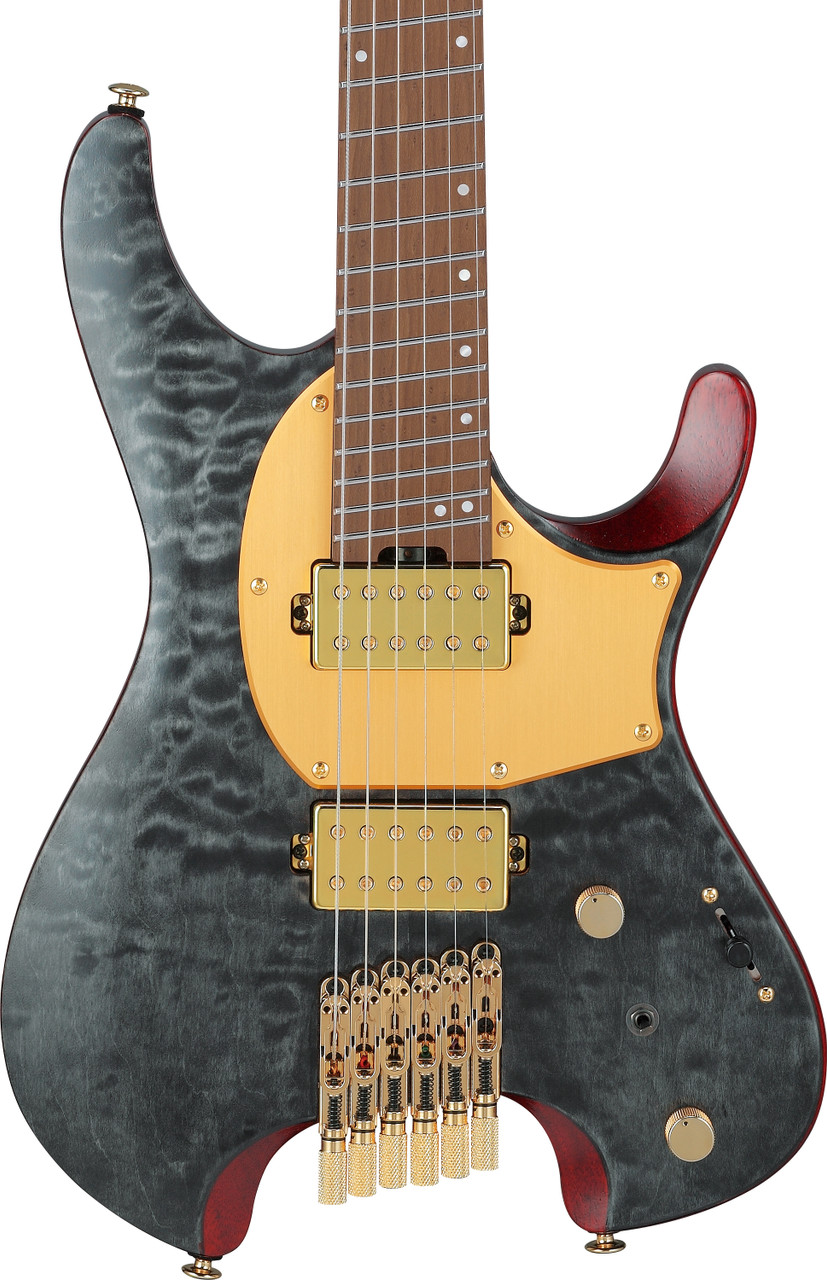Ibanez Manuel Gardner Fernandes Signature 6 String Electric Guitar w/Bag - Obsidian Black Low Gloss (MGFM10OBL) | Musician Madness