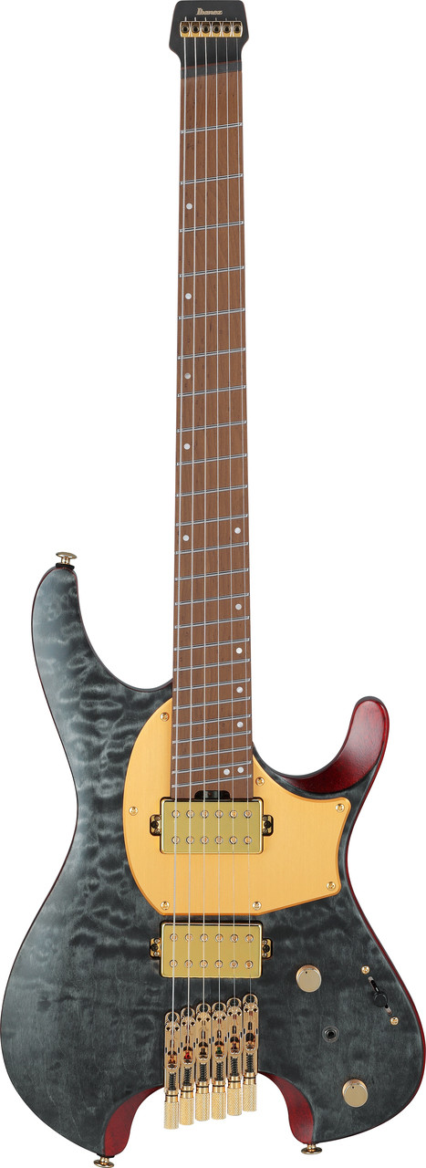 Ibanez Manuel Gardner Fernandes Signature 6 String Electric Guitar w/Bag - Obsidian Black Low Gloss (MGFM10OBL) | Musician Madness