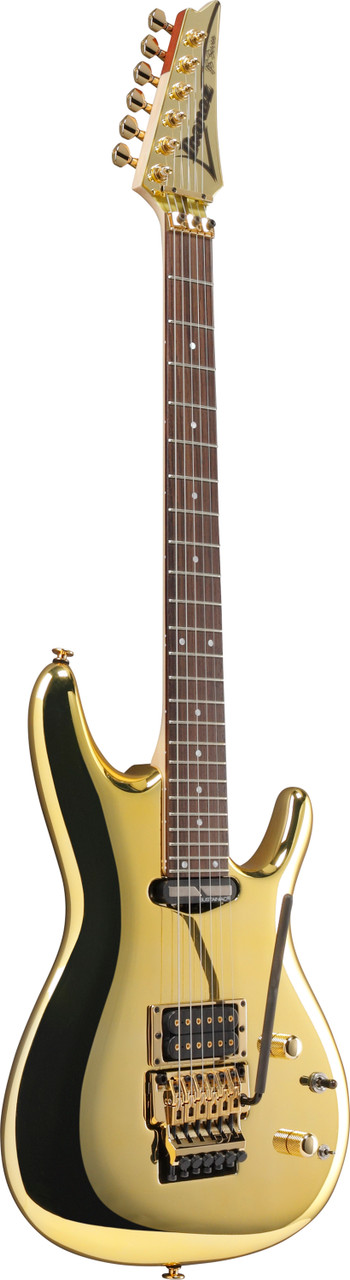 Ibanez Joe Satriani Signature 6 String Electric Guitar w/Case - Gold Boy (JS1GD)