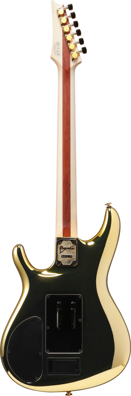 Ibanez Joe Satriani Signature 6 String Electric Guitar w/Case - Gold Boy (JS1GD)