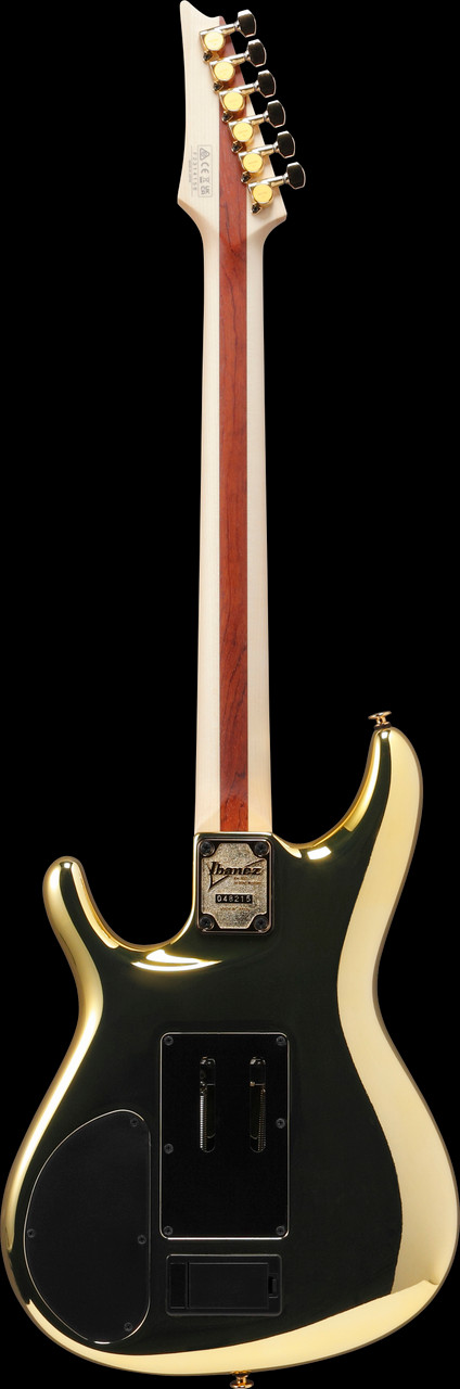 Ibanez Joe Satriani Signature 6 String Electric Guitar w/Case - Gold Boy (JS1GD)