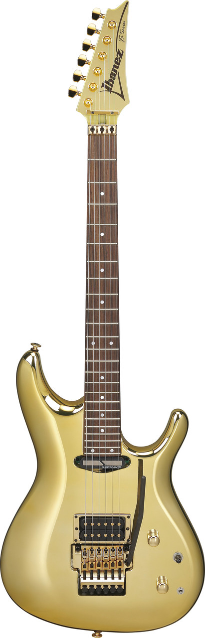 Ibanez Joe Satriani Signature 6 String Electric Guitar w/Case - Gold Boy (JS1GD)