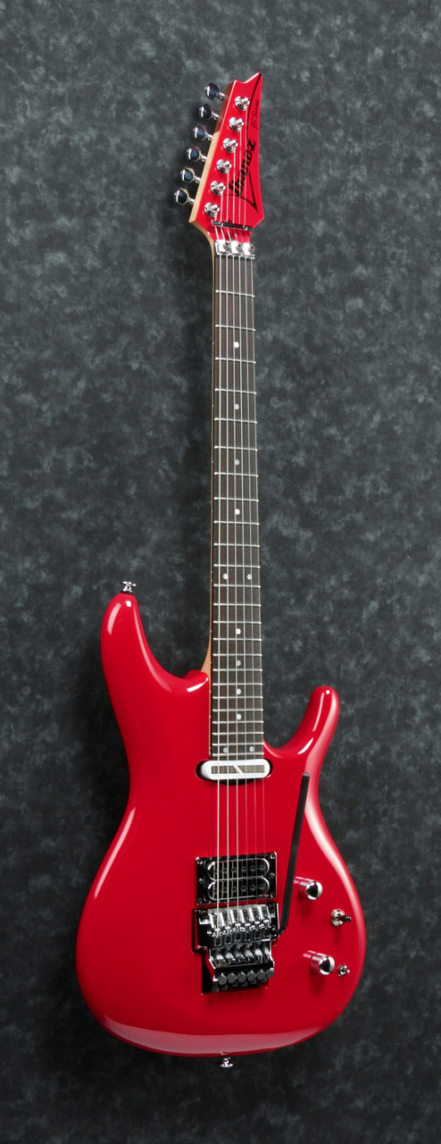 Ibanez Joe Satriani Signature 6 String Electric Guitar w/Case - Muscle Car Red (JS2480MCR)