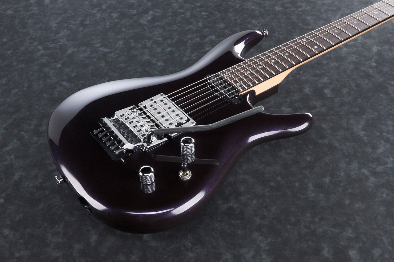 Ibanez Joe Satriani Signature 6 String Electric Guitar w/Case - Muscle Car Purple (JS2450MCP)