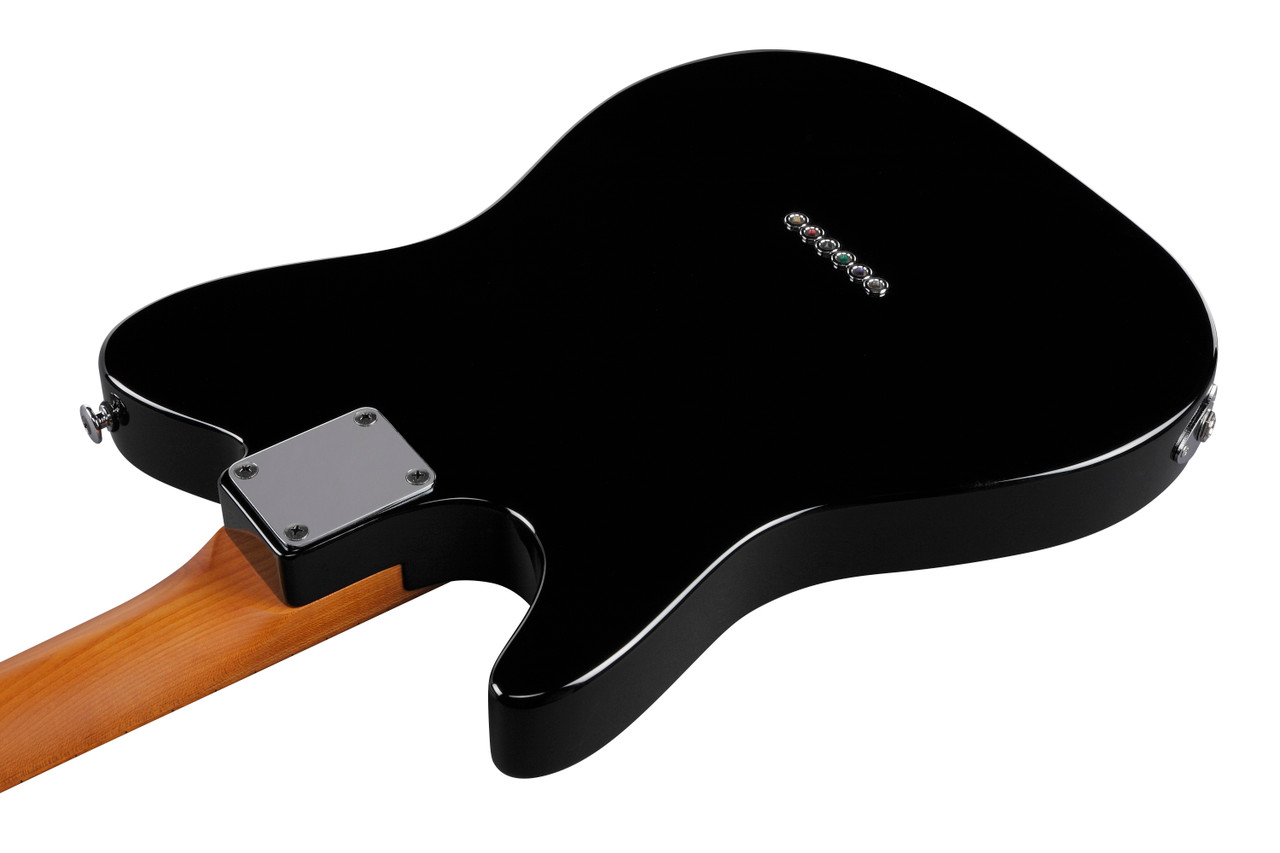 Ibanez Josh Smith Signature 6 String Electric Guitar w/Case - Black (FLATV1BK)