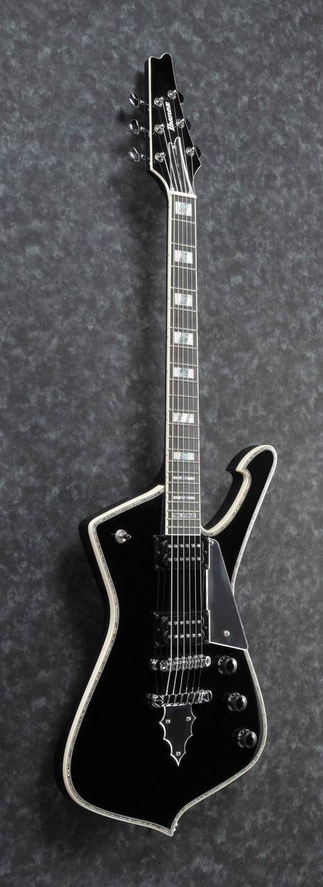 Ibanez Paul Stanley Signature 6 String Electric Guitar  - Black (PS120BK)
