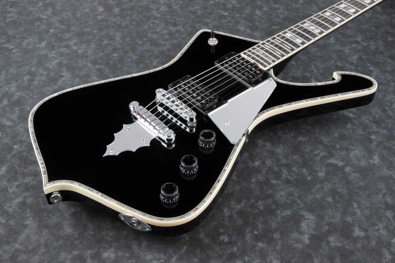 Ibanez Paul Stanley Signature 6 String Electric Guitar  - Black (PS120BK)