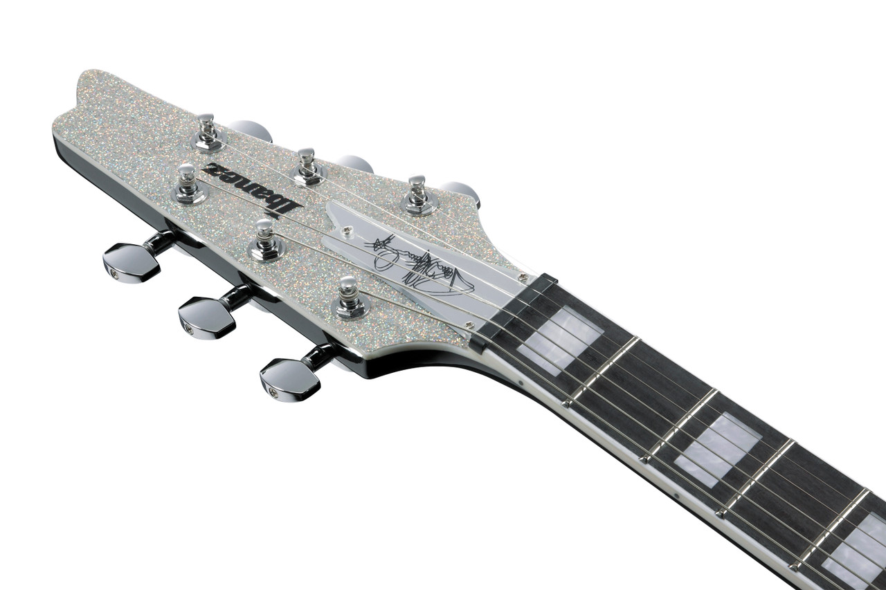 Ibanez Paul Stanley Signature 6 String Electric Guitar  - Silver Sparkle (PS60SSL)