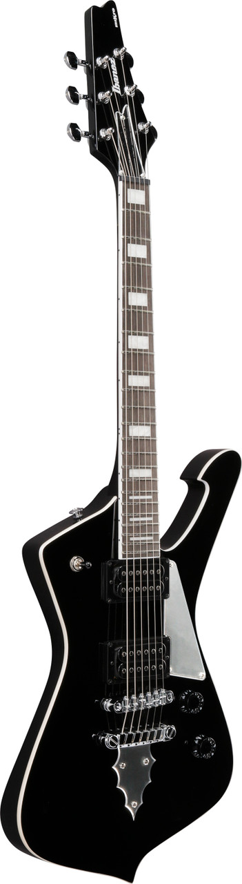 Ibanez Paul Stanley Signature 6 String Electric Guitar (22.2" scale) - Black (PSM10BK)