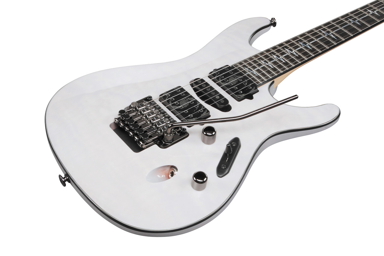 Ibanez Nita Strauss Signature 6 String Electric Guitar w/Bag - Ghost (JIVAX2GH)