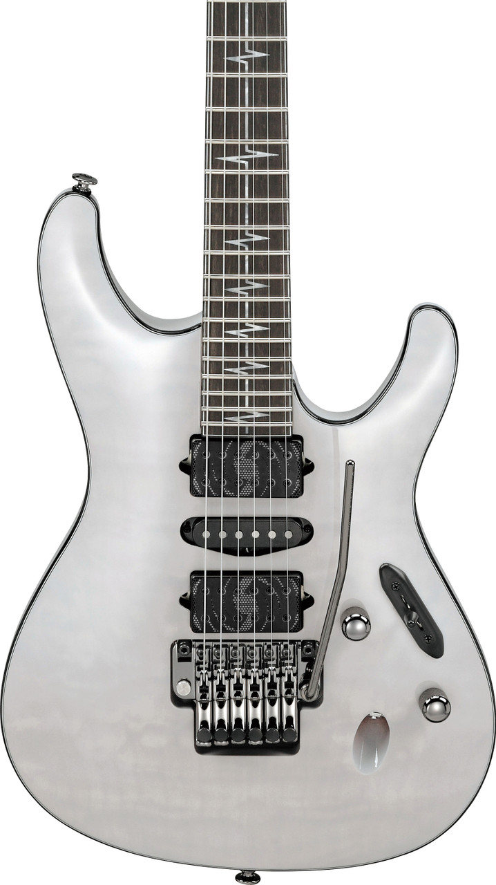 Ibanez Nita Strauss Signature 6 String Electric Guitar w/Bag - Ghost (JIVAX2GH)