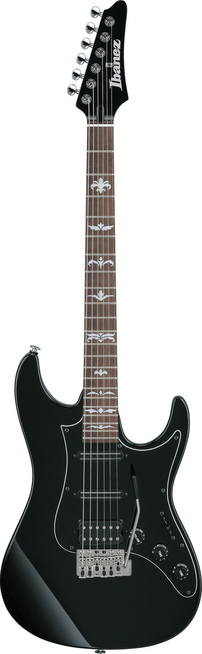 Ibanez Andy Timmons Signature 6 String Electric Guitar w/Case - Black (ATZ300BK) | Musician Madness